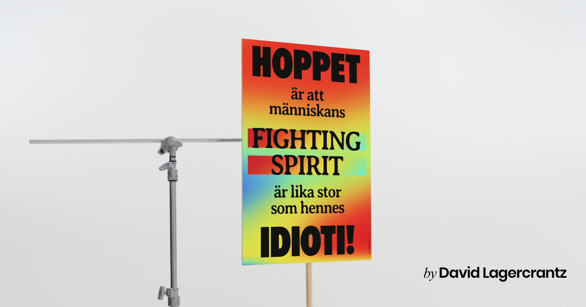 David Lagercrantz Hope Signs Bokmässan